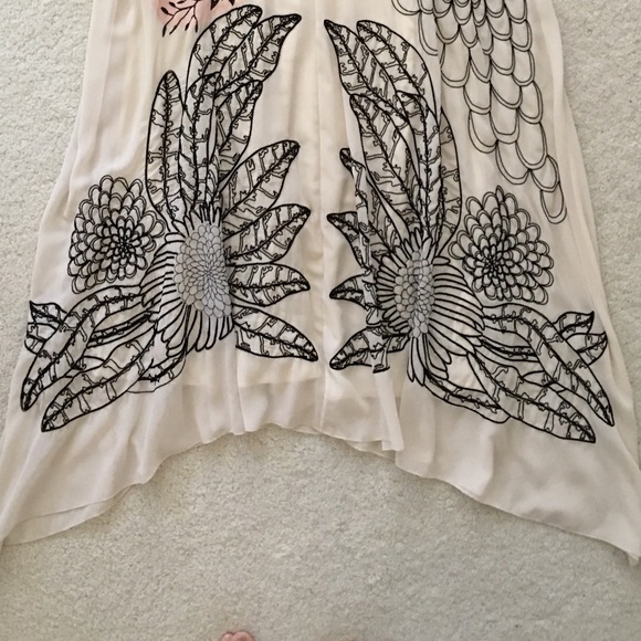 GEISHA DESIGNS Embroidered Appliquéd Sheena Maxi Dress - Picture 3 of 6